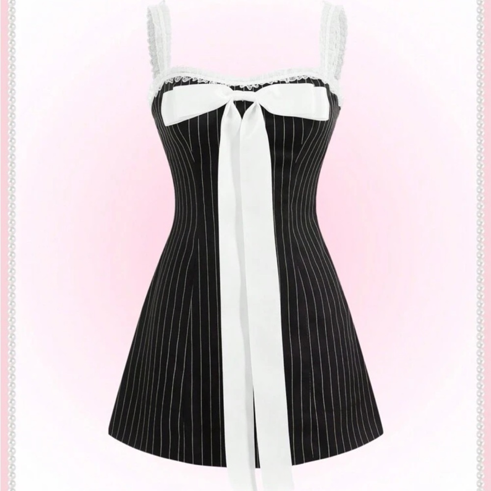 Lace Trim Dress